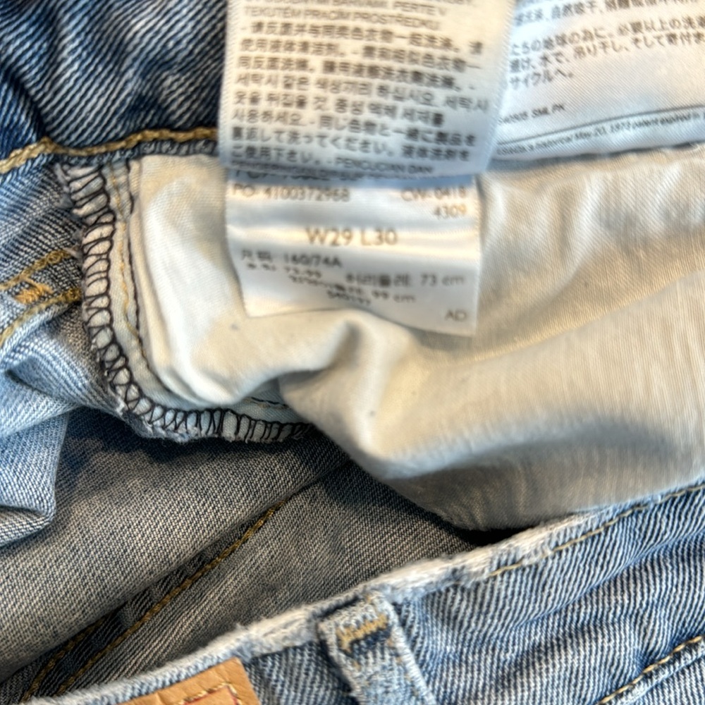 Levi’s 721 High Rise Skinny Jeans. Size 29 - Picture 5 of 6